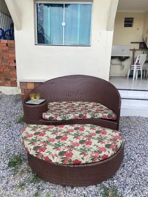 Uma área de estar em Casa duplex vista mar, p 10 pessoas ou MAIS a combinar