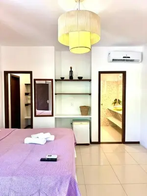 A cozinha ou kitchenette de Villa Puglia Jeri Suítes