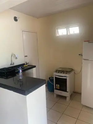 A cozinha ou kitchenette de Casa de Praia no Icaraí- CE