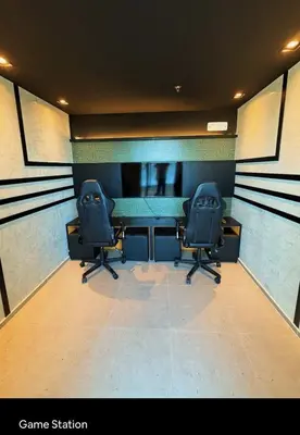 A área empresarial e/ ou a sala de conferências de 2quartos vista mar Praia do Futuro