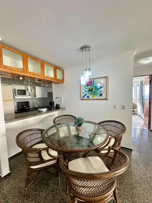 A cozinha ou kitchenette de Vista Mar-Ocean Tower Flat