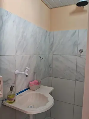 Uma casa de banho em Chalé da Ana