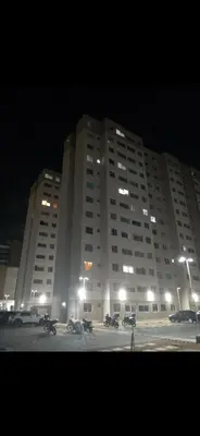 O edifício onde o apartamento está situado