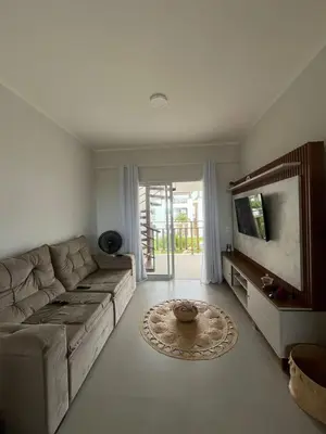Uma televisão e/ou sistema de entretenimento em Apartamento Superior 18b Boas Vistas