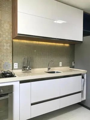A cozinha ou kitchenette de Ap 3 Marias - Mandara Kauai