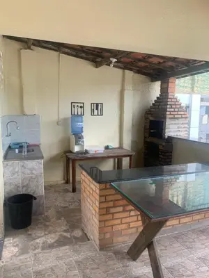 A planta de Casa de Praia no Icaraí a 100m da praia