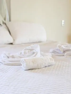 Uma cama ou camas num quarto em ALBERGUE Lagoinha