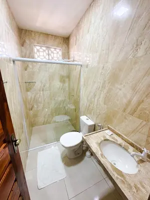 Uma casa de banho em ALBERGUE Lagoinha