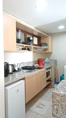 A cozinha ou kitchenette de Kariri Beach Waterfront Retreat