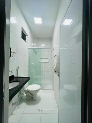 Uma casa de banho em Pousada MR JERI