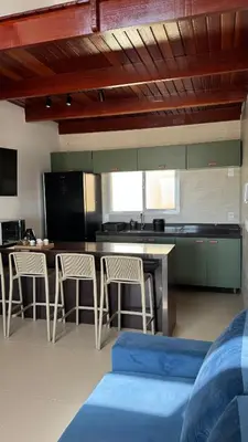 A cozinha ou kitchenette de Apto Areia Branca Canoa Quebrada