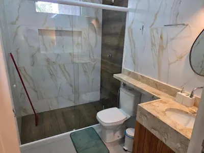 Uma casa de banho em Casa em Preá - Jericoacoara