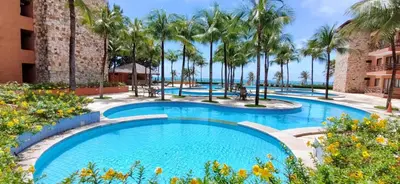 A piscina em ou perto de Apto Frente Piscina em Kariri Beach