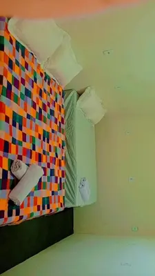 Uma cama ou camas num quarto em Chalé central beach