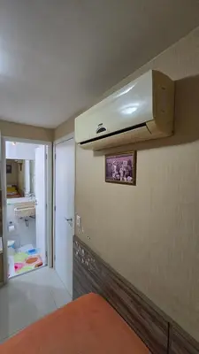 A cozinha ou kitchenette de Quarto Aconhegante