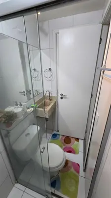 Uma casa de banho em Quarto Aconhegante