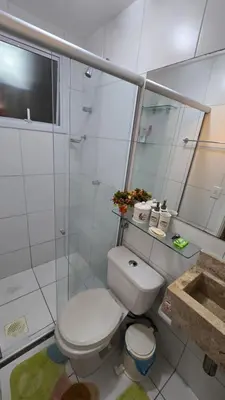 Uma casa de banho em Quarto Aconhegante