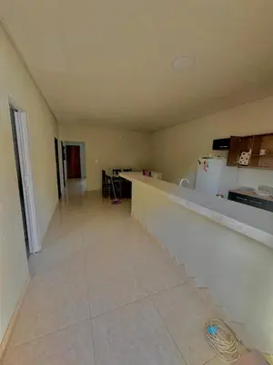 A cozinha ou kitchenette de Casa de Praia no PREA para ate 12 pessoas