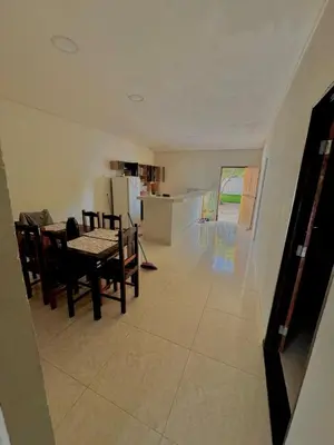 A cozinha ou kitchenette de Casa de Praia no PREA para ate 12 pessoas