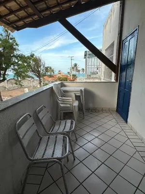 Uma varanda ou terraço em Condomínio Porto Canoa