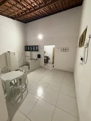 A cozinha ou kitchenette de Casa aconchegante, ótima para temporada