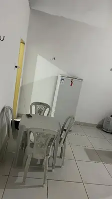 Uma área de estar em Casa aconchegante, ótima para temporada