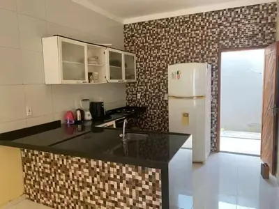 A cozinha ou kitchenette de Casa Aconchego Preá