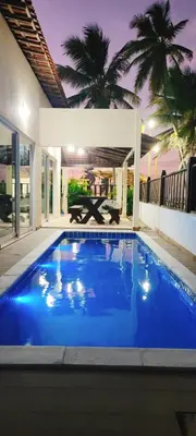 A piscina em ou perto de Casa Madalena - Praia de Lagoa do Mato