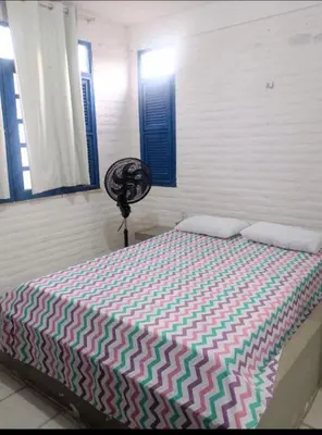 Uma cama ou camas num quarto em House next to Beach Park