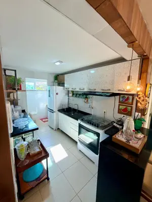 A cozinha ou kitchenette de Beautiful furnished condo in front of Beach Park