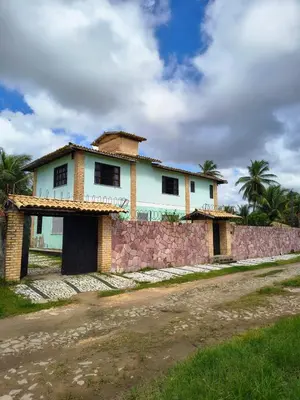 O edifício onde a casa de férias está situado