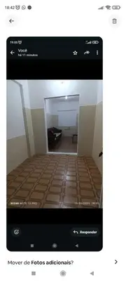 A planta de Quarto com ar condicionado