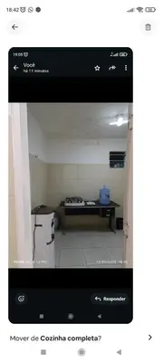 A planta de Quarto com ar condicionado