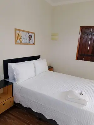 Uma cama ou camas num quarto em Mad Horse