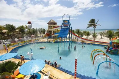 A piscina em ou perto de Cumbuco Acqua Beach Pousada