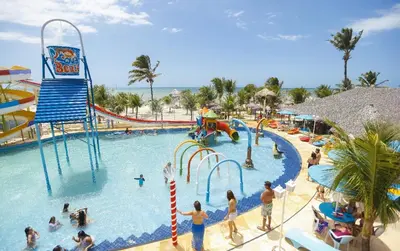A piscina em ou perto de Cumbuco Acqua Beach Pousada