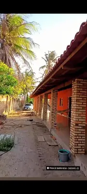 O edifício onde a casa de férias está situado