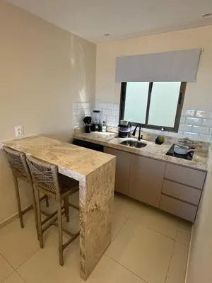 A cozinha ou kitchenette de Residencial Vista Mar
