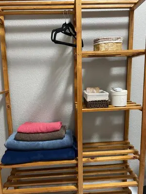Uma ou mais camas em beliche num quarto em Apartamento Império das Marés