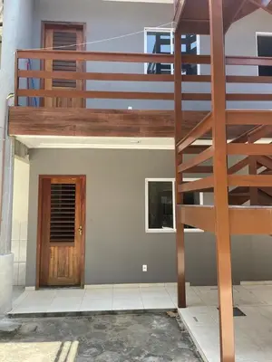 O edifício onde o apartamento está situado