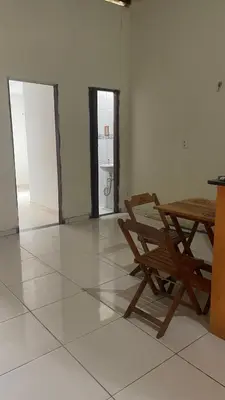 Uma área de estar em Casa Praia e Vida