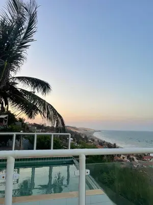 A planta de Chales Mirante do mar praia da Redonda
