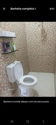 Uma casa de banho em Rancho dos Bicos