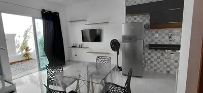 A planta de Duplex Cumbuco 200m da praia