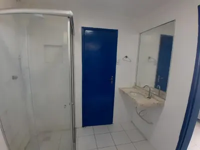 Uma casa de banho em Magnata praia