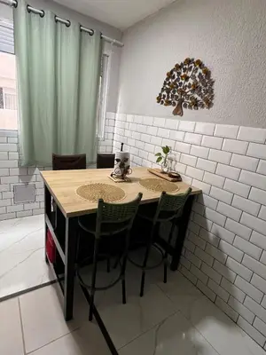 A planta de New apartment a few meters from Futuro beach