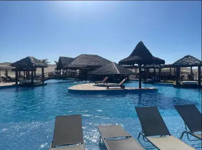 A piscina em ou perto de Resort Coral Beach - Casa 18
