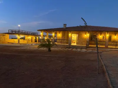 O edifício onde a casa de férias está situado