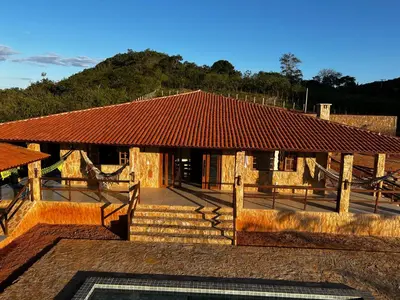 O edifício onde a casa de férias está situado