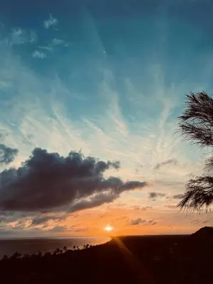 Paisagem natural perto da casa de férias